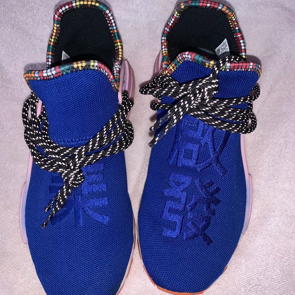 Adidas Pharrell powder blue